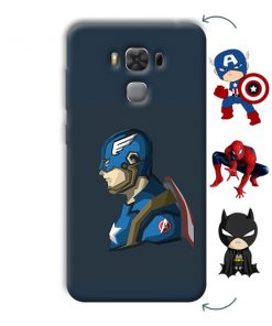 Superhero Design Custom Back Case for Asus Zenfone 3 Max ZC553KL