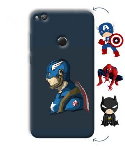 Superhero Design Custom Back Case for Huawei P8 Lite