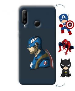 Superhero Design Custom Back Case for Huawei P30 Lite