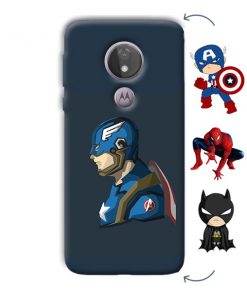 Superhero Design Custom Back Case for Motorola Moto G7 Power