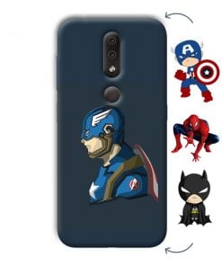 Superhero Design Custom Back Case for Nokia 4.2