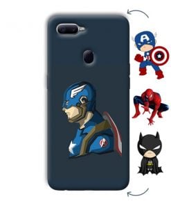 Superhero Design Custom Back Case for Oppo A5s