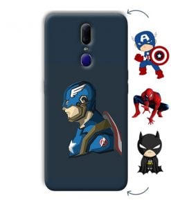 Superhero Design Custom Back Case for Oppo A9
