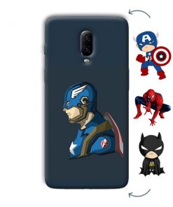 Superhero Design Custom Back Case for OnePlus 6T