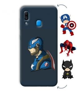 Superhero Design Custom Back Case for Samsung Galaxy A30