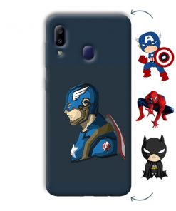 Superhero Design Custom Back Case for Samsung Galaxy M10s