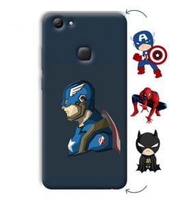 Superhero Design Custom Back Case for Vivo V7