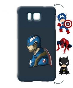 Superhero Design Custom Back Case for Samsung Galaxy Alpha