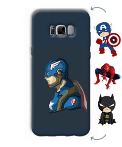 Superhero Design Custom Back Case for Samsung Galaxy S8