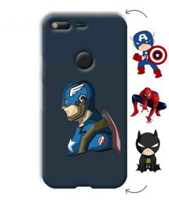Superhero Design Custom Back Case for Google Pixel