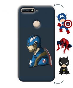 Superhero Design Custom Back Case for Huawei Honor 7A