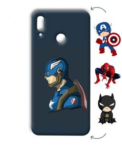 Superhero Design Custom Back Case for Huawei Honor P20 Lite