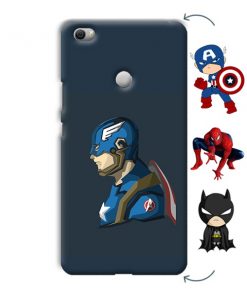 Superhero Design Custom Back Case for Xiaomi Mi Max Prime