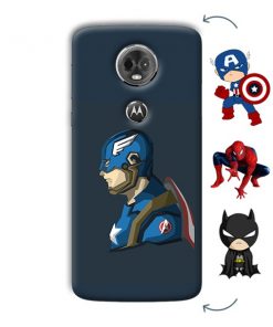 Superhero Design Custom Back Case for Motorola Moto E5 Plus