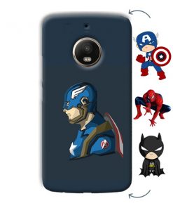 Superhero Design Custom Back Case for Motorola Moto E4 Plus