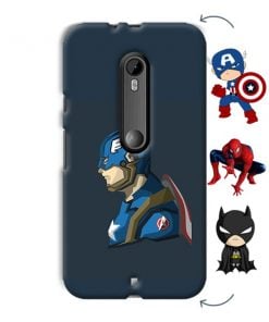 Superhero Design Custom Back Case for Motorola Moto G Turbo Edition