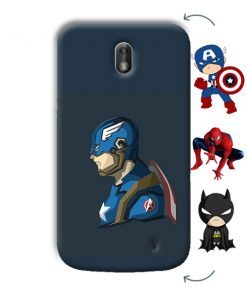 Superhero Design Custom Back Case for Nokia 1