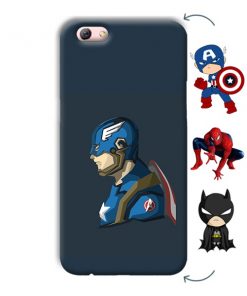 Superhero Design Custom Back Case for Oppo F1s
