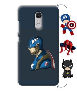 Superhero Design Custom Back Case for Xiaomi Redmi Note 4