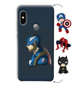 Superhero Design Custom Back Case for Redmi Note 5 Pro