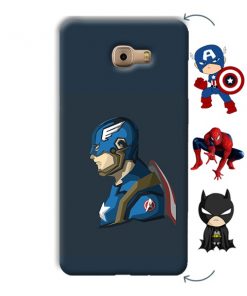 Superhero Design Custom Back Case for Samsung Galaxy C9 Pro