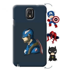 Superhero Design Custom Back Case for Samsung Galaxy Note 3 Neo