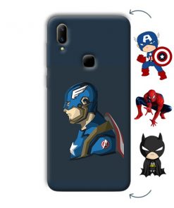 Superhero Design Custom Back Case for Vivo V11