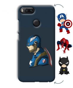 Superhero Design Custom Back Case for Xiaomi Mi A1