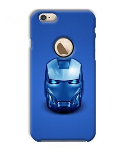 Superhero Design Custom Back Case for Apple iPhone 6 with Logo Cut