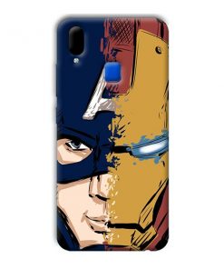 Superhero Design Custom Back Case for Vivo Y91