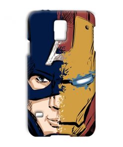 Superhero Design Custom Back Case for Samsung Galaxy S5 Mini