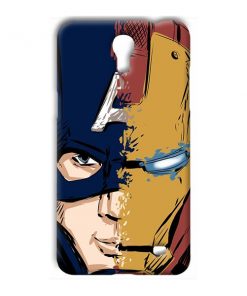 Superhero Design Custom Back Case for Samsung Galaxy Mega 2