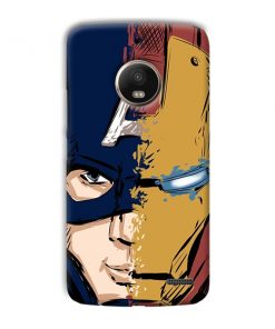 Superhero Design Custom Back Case for Motorola Moto E4