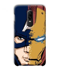 Superhero Design Custom Back Case for OnePlus 6
