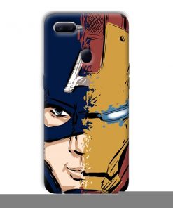 Superhero Design Custom Back Case for Oppo A5