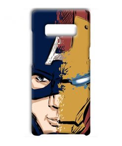 Superhero Design Custom Back Case for Samsung Galaxy Note 8
