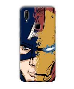 Superhero Design Custom Back Case for Vivo V11