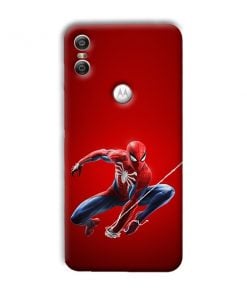 Superhero Design Custom Back Case for Motorola One Power