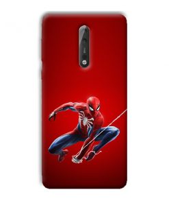 Superhero Design Custom Back Case for Nokia 8
