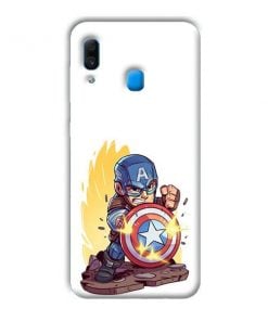 Superhero Design Custom Back Case for Samsung Galaxy A20