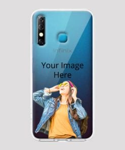 Transparent Customized Soft Back Cover for Infinix Hot 8