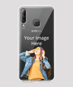Transparent Customized Soft Back Cover for Infinix S4