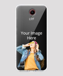 Transparent Customized Soft Back Cover for LYF Flame 4
