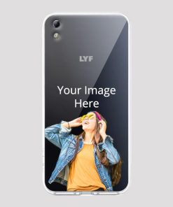 Transparent Customized Soft Back Cover for LYF Water 1