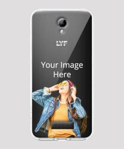 Transparent Customized Soft Back Cover for LYF Wind 3
