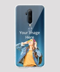 Transparent Customized Soft Back Cover for OnePlus 7T Pro