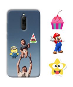 Sticker Design Custom Back Case for Xiaomi Redmi 8