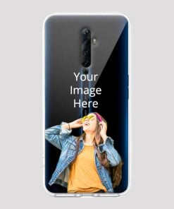 Transparent Customized Soft Back Cover for Oppo Reno 2F