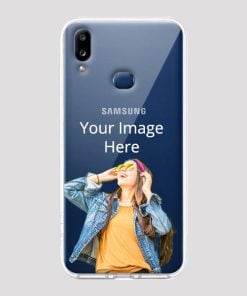 Transparent Customized Soft Back Cover for Samsung Galaxy A10S