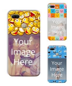 Emoji Design Custom Back Case for Gionee S11 Lite